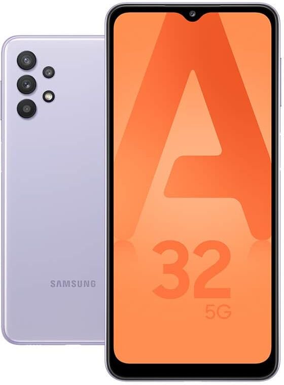 SAMSUNG SMARTPHONE SAMSUNG GALAXY A32 5G 128Go LAVANDE SAMSUNG SMARTPHONE SAMSUNG GALAXY A32 5G 128Go LAVANDE
