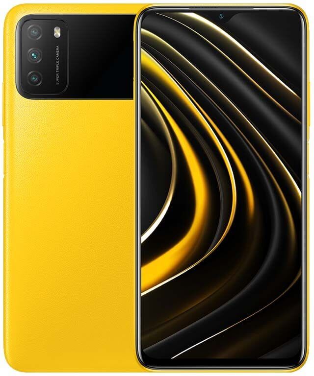 XIAOMI SMARTPHONE XIAOMI POCO M3 64Go JAUNE XIAOMI SMARTPHONE XIAOMI POCO M3 64Go JAUNE