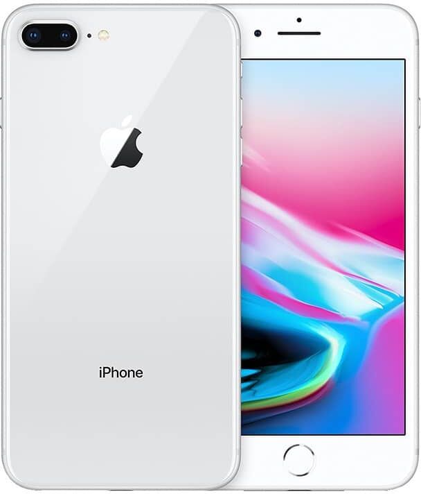 APPLE IPHONE 8+ 64 go argent reconditionné grade A+ APPLE IPHONE 8+ 64 go argent reconditionné grade A+