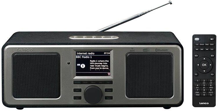 LENCO Micro-chaîne LENCO DIR-165BK DAB+ LENCO Micro-chaîne LENCO DIR-165BK DAB+