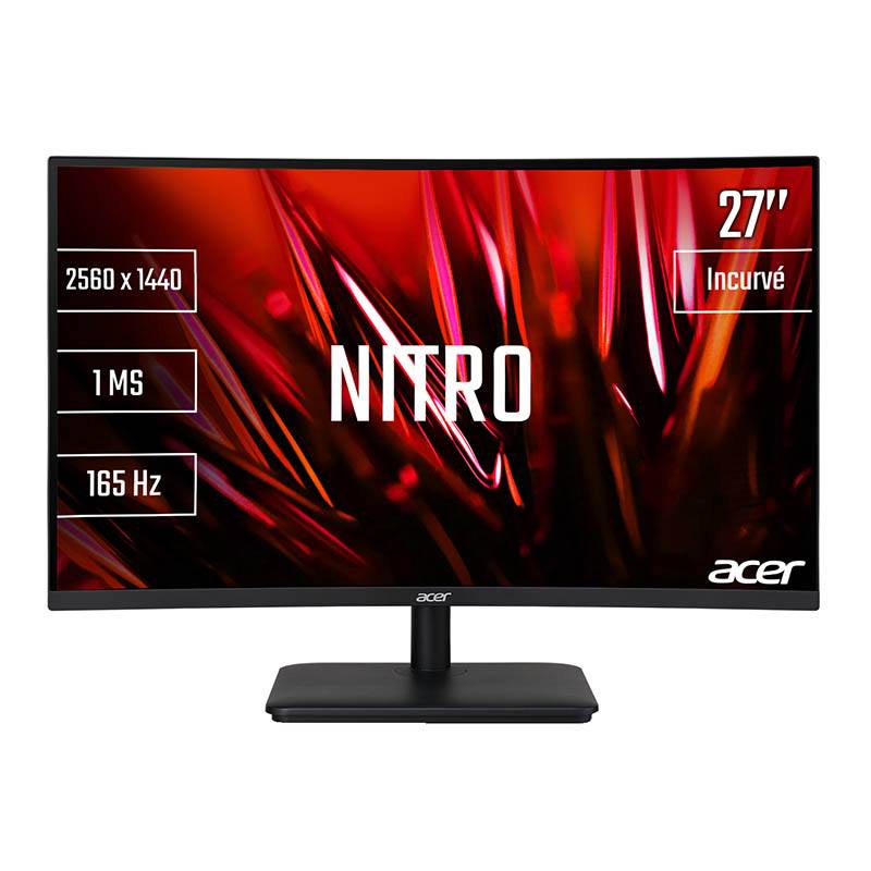 ACER Moniteur PC ACER 27" curved QHD ED270UP 165HZ 1MS ACER Moniteur PC ACER 27" curved QHD ED270UP 165HZ 1MS
