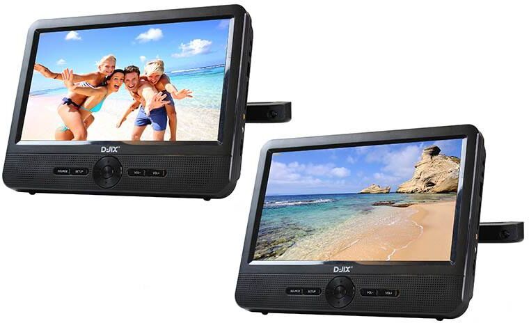 D-JIX DVD Portable D-JIX TWIN Double player D-JIX DVD Portable D-JIX TWIN Double player