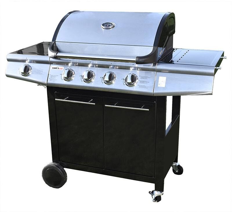 . BARBECUE GAZ 4 brûleurs + plancha + housse . BARBECUE GAZ 4 brûleurs + plancha + housse