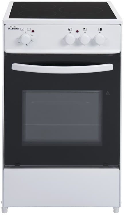 VALBERG Cuisinière vitrocéramique VALBERG CV 50 3CM W EUT VALBERG Cuisinière vitrocéramique VALBERG CV 50 3CM W EUT