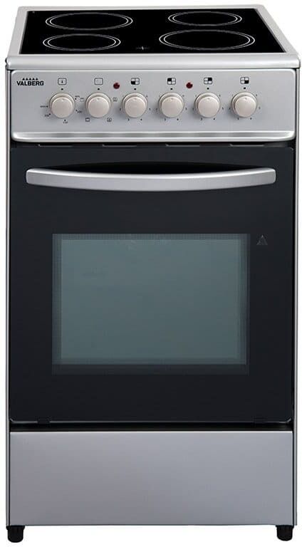 VALBERG Cuisinière Vitrocéramique VALBERG VC 5060 4MC S 507T VALBERG Cuisinière Vitrocéramique VALBERG VC 5060 4MC S 507T