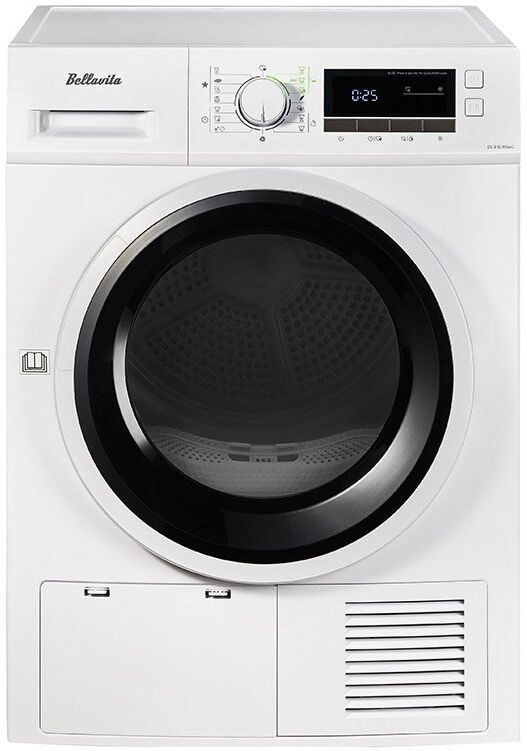 BELLAVITA Sèche-linge 8 Kg BELLAVITA DC 8 B W566C BELLAVITA Sèche-linge 8 Kg BELLAVITA DC 8 B W566C