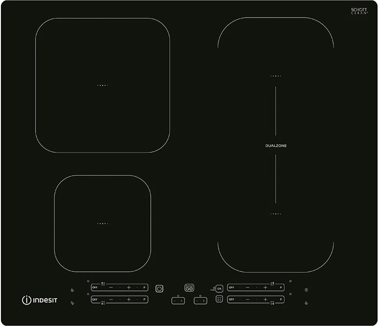INDESIT Table induction INDESIT IB 65B60 NE INDESIT Table induction INDESIT IB 65B60 NE