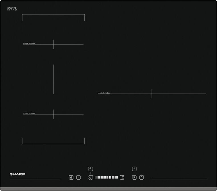 SHARP Table induction SHARP KH-6I34BS00 SHARP Table induction SHARP KH-6I34BS00