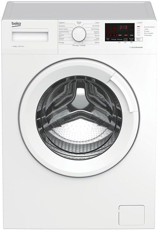 BEKO Lave-linge hublot 10 kg BEKO A+++ -10% LLF10EDW1 BEKO Lave-linge hublot 10 kg BEKO A+++ -10% LLF10EDW1