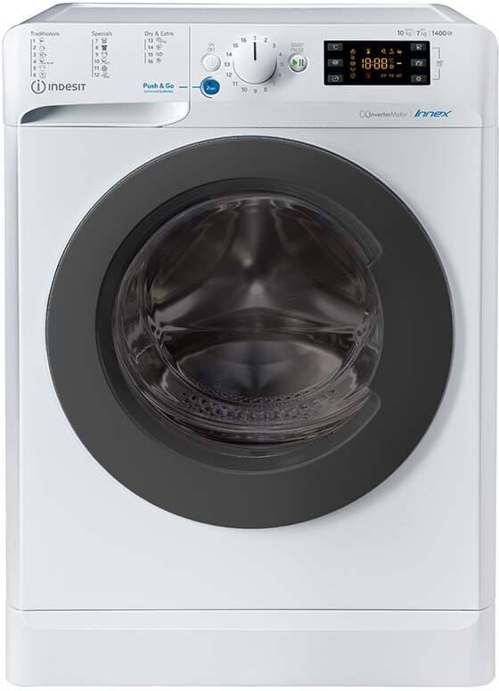 INDESIT Lave-linge séchant 10 kg / 7 kg INDESIT BDE 1071482X WK EU INDESIT Lave-linge séchant 10 kg / 7 kg INDESIT BDE 1071482X WK EU