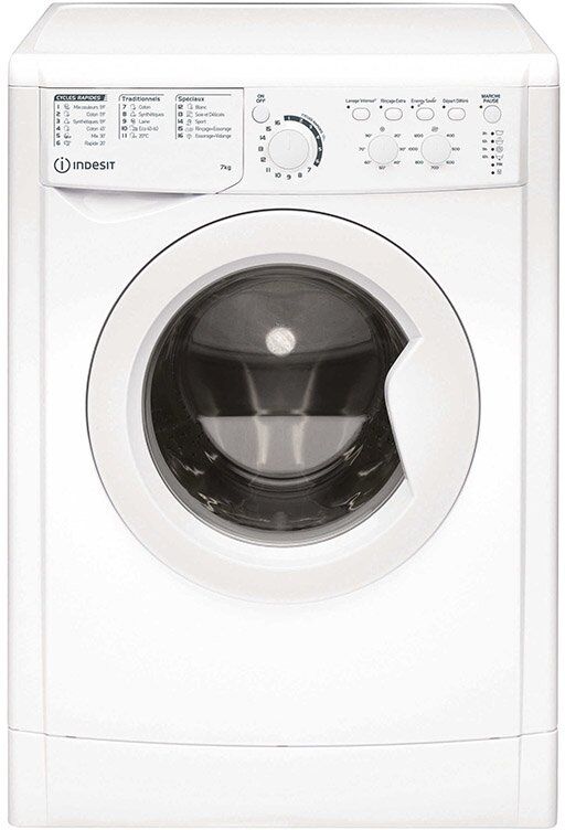 INDESIT Lave-linge hublot 7 kg INDESIT EWC71252WFRN INDESIT Lave-linge hublot 7 kg INDESIT EWC71252WFRN