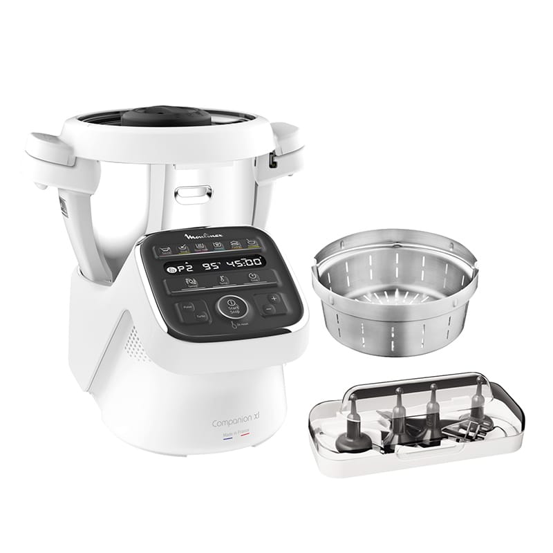 MOULINEX Robot cuiseur Multifonction MOULINEX COMPANION XL HF80CB10 MOULINEX Robot cuiseur Multifonction MOULINEX COMPANION XL HF80CB10
