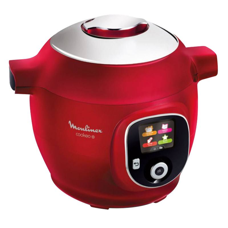 MOULINEX Multicuiseur MOULINEX COOKEO 180 recettes ROUGE CE85B510