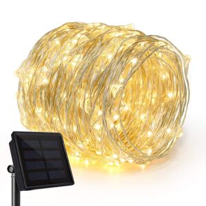 Cémonjardin Guirlande lumineuse solaire 200 micro LED