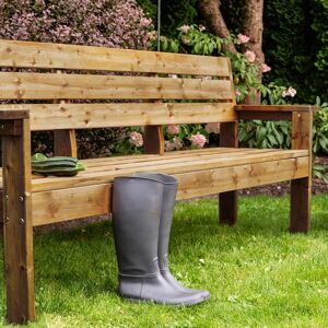 Cemonjardin Banc de jardin en bois 3 places