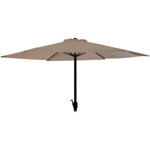 Cemonjardin Parasol droit taupe Ø3m