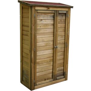 Cémonjardin Armoire de rangement en bois Lisboa grand modèle