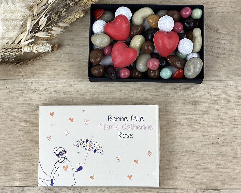 Cadeaux.com Boîte de chocolats Bonne Fête Mamie