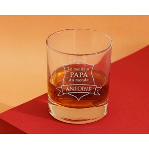 Cadeaux.com Verre à whisky personnalisé homme - Meilleur du monde