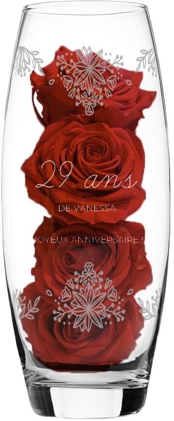 Cadeaux.com Vase ovale femme 29 ans