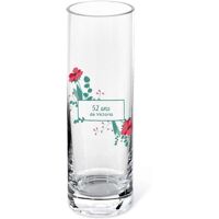 Cadeaux.com Vase cylindrique avec message personnalisable femme 52 ans