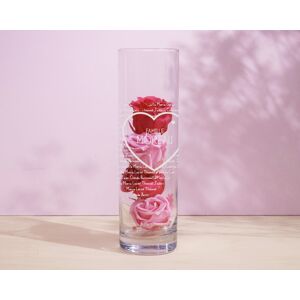 Cadeaux.com Vase personnalisé cylindrique - Famille