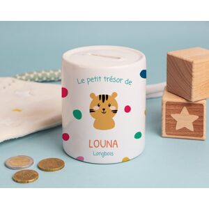 Cadeaux.com Tirelire personnalisable - Collection animaux