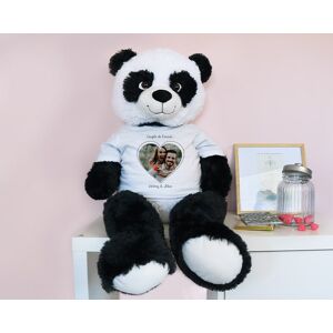 Cadeaux.com Panda Géant Personnalisable - Coeur Photo