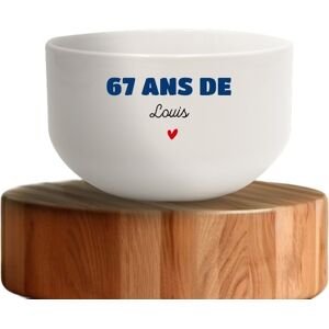 Cadeaux.com Bol personnalisable homme 67 ans