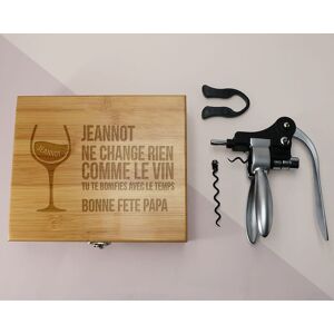 Cadeaux.com Coffret tire-bouchon personnalisé - Citation