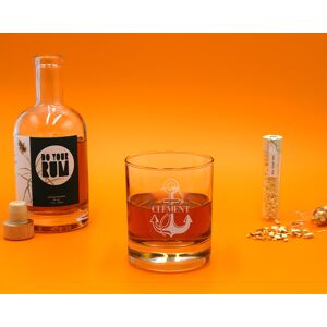 Cadeaux.com Kit de fabrication de rhum avec un verre personnalisé