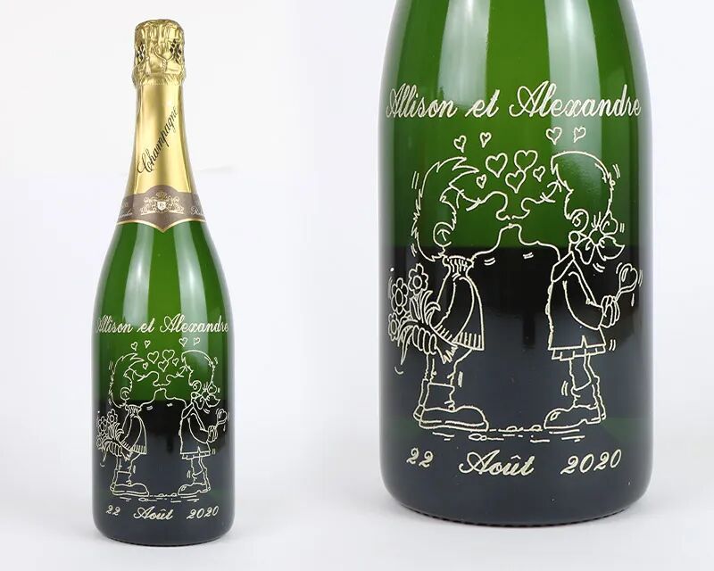 Cadeaux.com Le Champagne Gravé - Fête des Grands-Pères