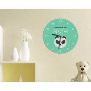 Cadeaux.com Horloge Personnalisable - Petit Panda