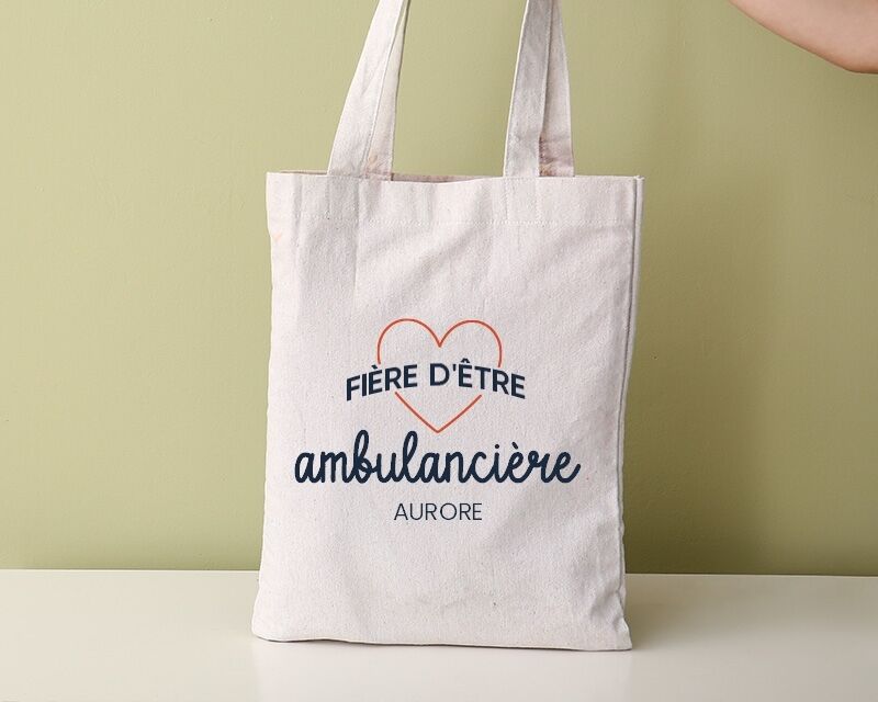 Cadeaux.com Tote bag personnalisable - Fière d'être ambulancière