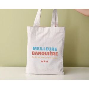 Cadeaux.com Tote bag personnalisable - Meilleure Banquière