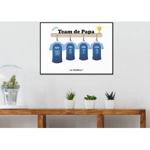 Cadeaux.com Affiche personnalisée famille - Dream Team