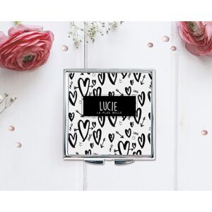 Cadeaux.com Miroir de sac Coeur Love