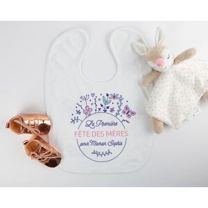 Cadeaux.com Bavoir bébé Personnalisable - Collection Première Fête des Mères