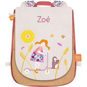 Cadeaux.com Sac à dos pour enfant personnalisé - La fille et la trottinette