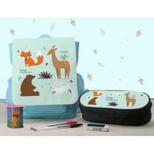 Cadeaux.com Sac à dos enfant et sa trousse Les amis de la forêt