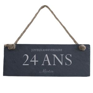 Cadeaux.com Plaque de porte personnalisable homme 24 ans