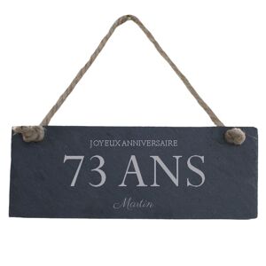 Cadeaux.com Plaque de porte personnalisable homme 73 ans