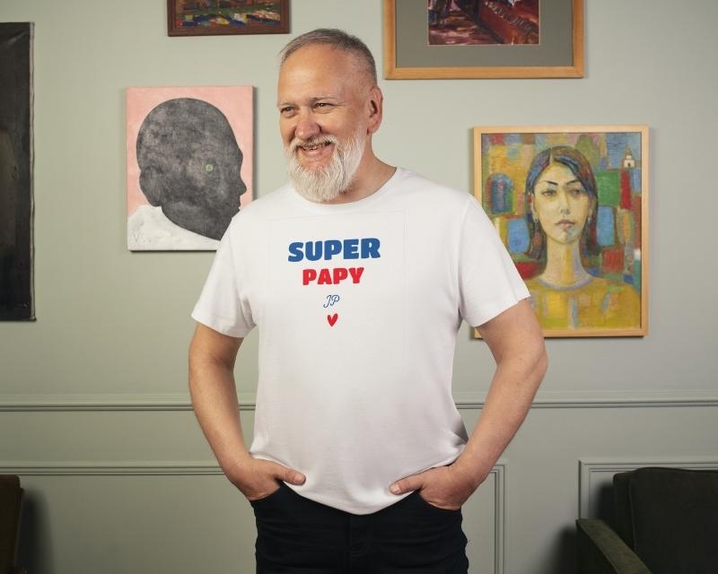 Cadeaux.com Tee shirt personnalisé homme - Super Papy