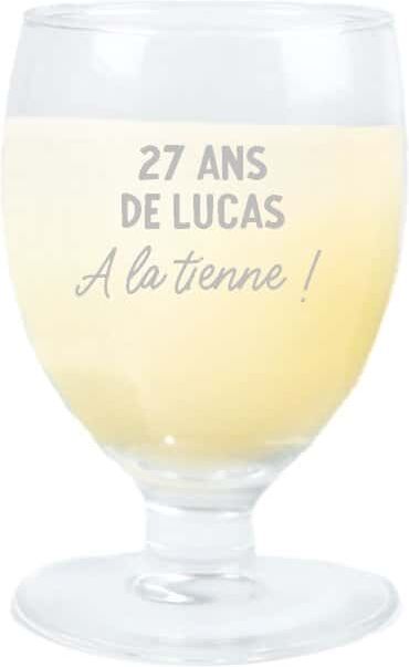 Cadeaux.com Verre à ricard ou pastis homme 27 ans