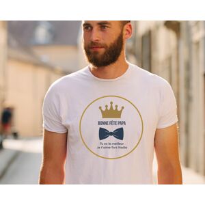 Cadeaux.com Tee shirt personnalisé homme - Papa Royal - Publicité