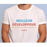 Cadeaux.com Tee shirt personnalisé homme - Meilleur Développeur