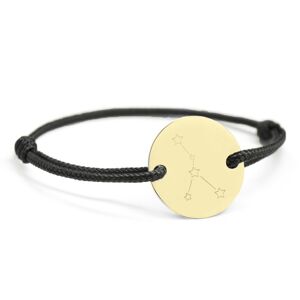 Cadeaux.com Bracelet cordon personnalisé Plaqué or - Constellations
