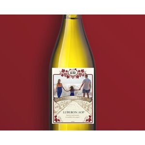 Cadeaux.com Bouteille de vin blanc personnalisée photo