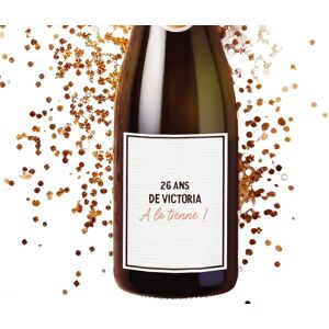 Cadeaux.com Bouteille de champagne avec message femme 26 ans