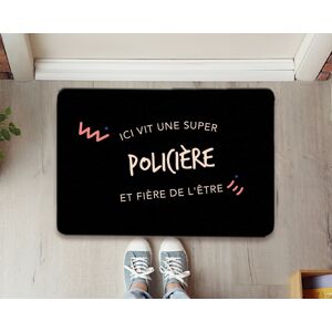 Cadeaux.com Paillasson personnalisé - Policière